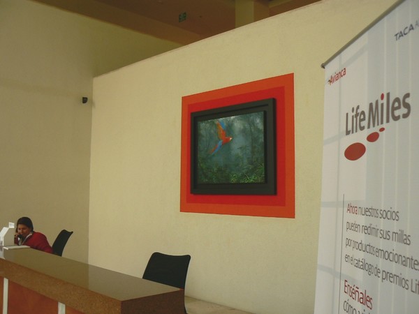 Lobby Avianca El Salvador