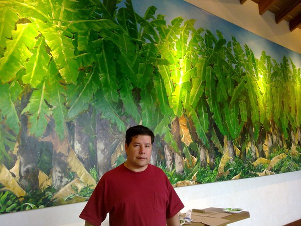 Commision of "Platanar" Impressionist painting 