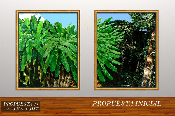COMMISION OF PAINTING "PLATANAR" FOR A PRIVATE ART COLLECTOR IN LA REUNION PRIVATE GOLF CLUB, ANTIGUA GUATEMALA, GUATEMALA CENTRAL AMERICA SIZE OF PROJECT: TOTAL: 2.50 X 2.00 MTS , 98.45 X 78.74 INCHES COMMISION OF PAINTING "PLATANAR" FOR A PRIVATE ART COLLECTOR IN LA REUNION PRIVATE GOLF CLUB, ANTIGUA GUATEMALA, GUATEMALA CENTRAL AMERICA SIZE OF PROJECT: TOTAL: 2.50 X 2.00 MTS , 98.45 X 78.74 INCHES