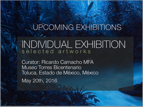UPCOMING EXHIBITION MEXICO MAY 2016